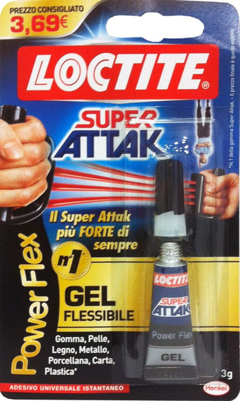 24 x ATTAK Colla Flex Gel Gold 3 Grammi Tubetto