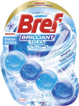 Bref WC Forza Artica, Nuovo Brilliant Gel, Detergente WC in gel, Pulizia e Freschezza per il tuo WC, Formato singolo