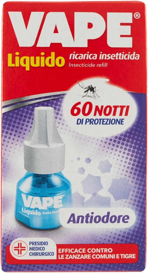 Vape - Liquido Ricarica Insetticida Antiodore - 2 ricariche