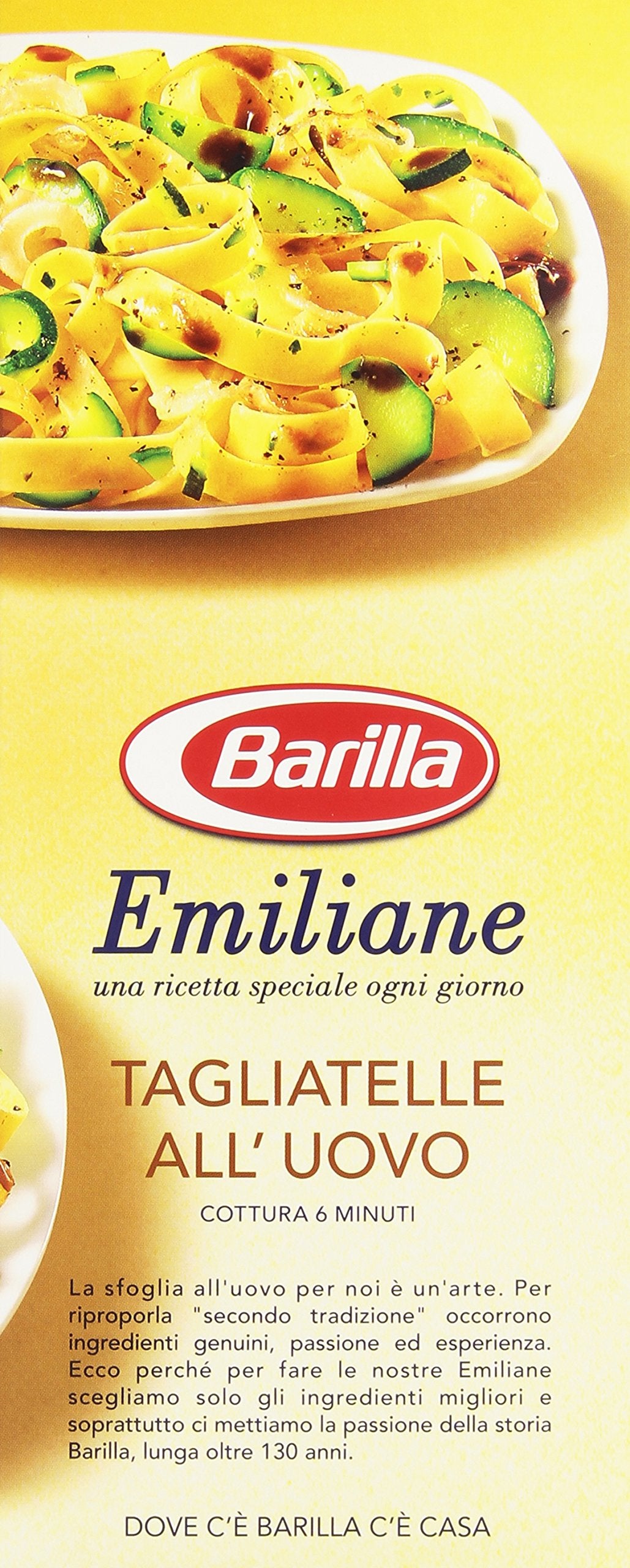 Barilla - Emiliane - Tagliatelle All'Uovo - 12 confezioni da 500 g [6kg]