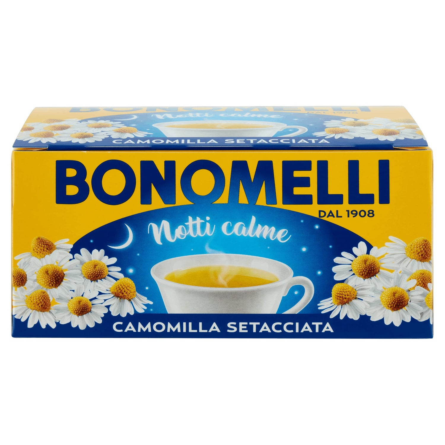 Bonomelli Camomilla Setacciata, 18 Filtri, Rilassante e Digestiva, dal Gusto Unico (27g) (Confezione da 3)