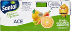 Santàl Dolce di Natura, Succo ACE di Arancia, Carota e Limone, Senza Zuccheri Aggiunti, 6x200ml