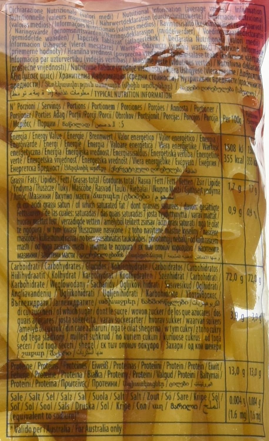 Divella Pasta di Semola Canerozzetti 24, 500g