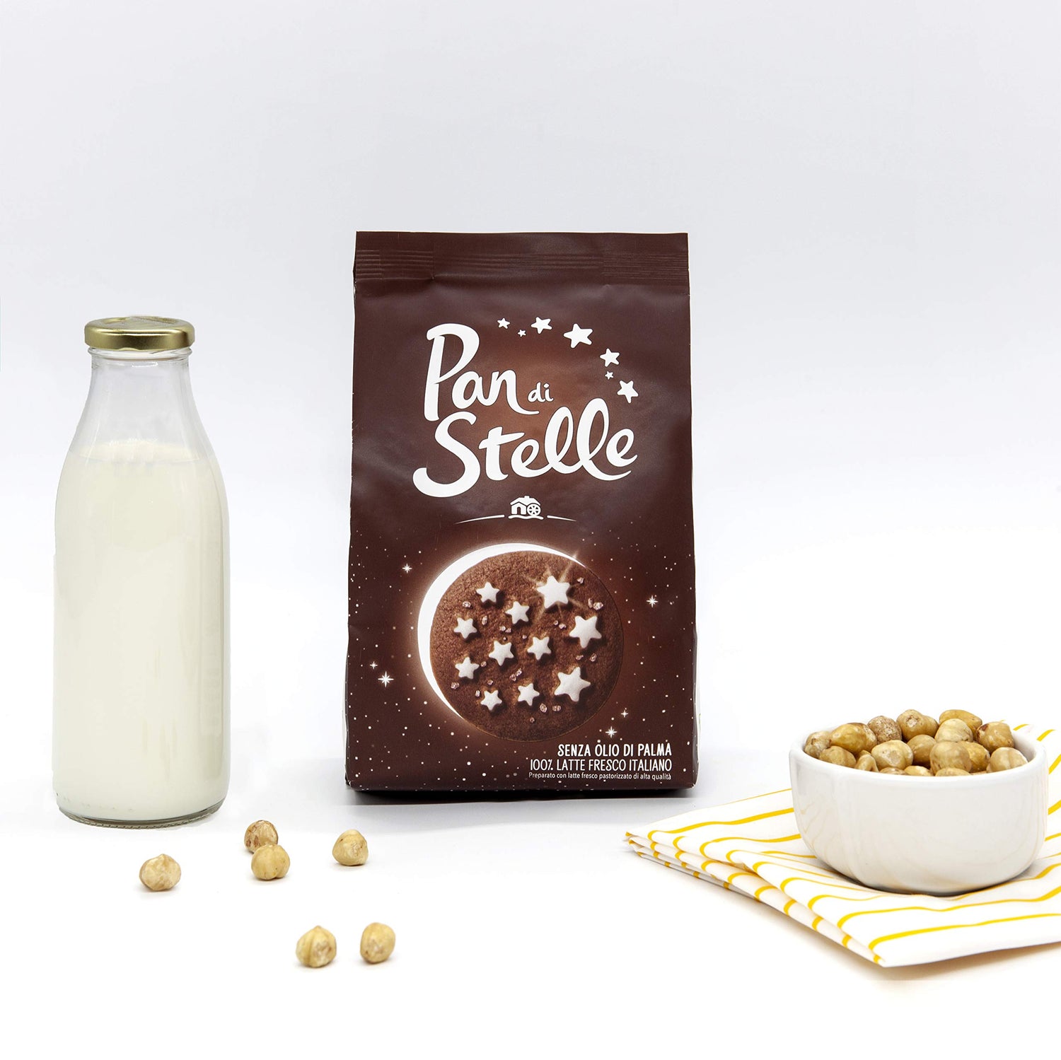 Pan di Stelle Biscotti Frollini con Cacao e Cioccolato, per una Colazione Ricca di Gusto - 350 gr