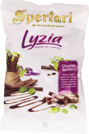 Sperlari - Caramelle, Ripiene alla Liquirizia - 175 g