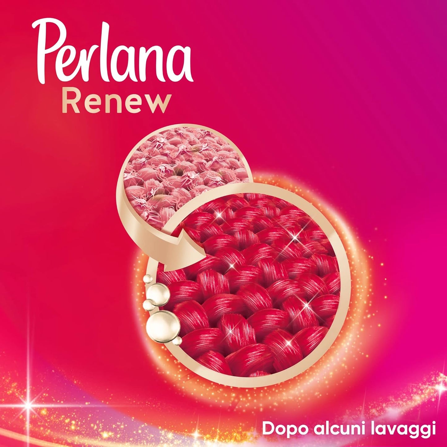 Perlana Renew Caps Colorati, detersivo lavatrice capsule, nuova formula 3in1, ideale per tutti i capi colorati, confezione singola da 18 lavaggi