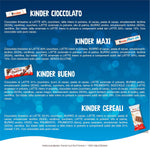 Kinder Happy Snack Sacco Rosso - 10 Snack Dolci al Cioccolato Assortiti, Sacco Speciale di Babbo Natale, Idea Regalo, Confezione da 290,5 gr