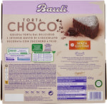 TORTA BAULI CHOCO 420 GR SOFFICE CIOCCOLATO CACAO SENZA GLUTINE E SENZA LATTOSIO