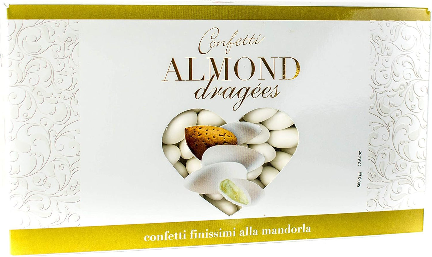 Almond Confetti Almond Dragees Bianchi, 500g