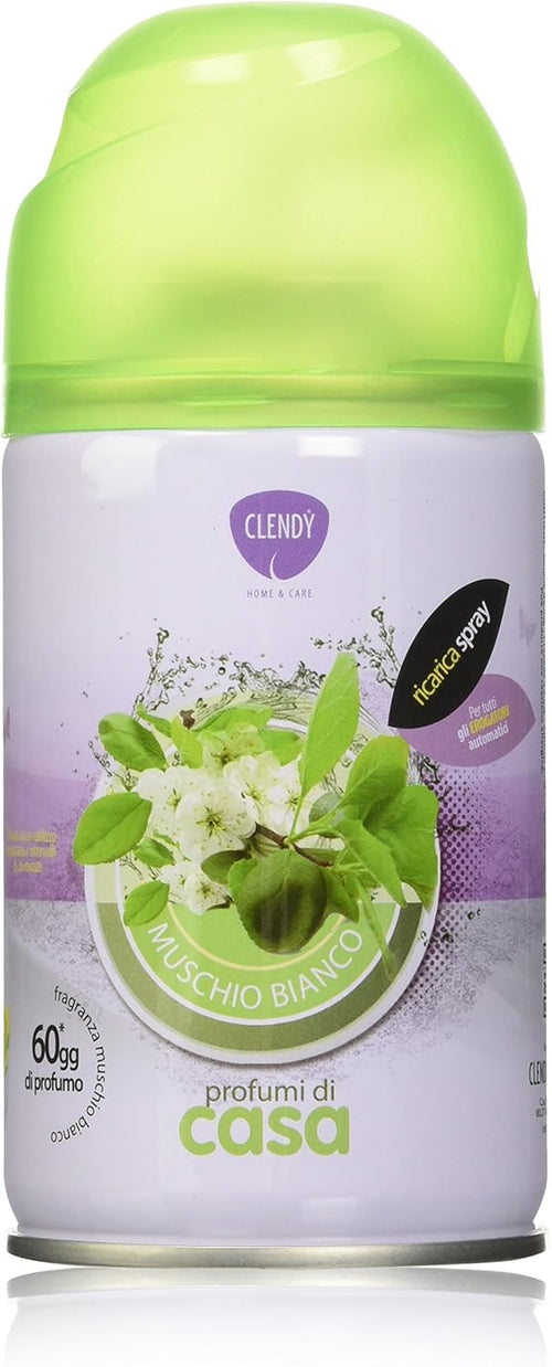 CLENDY RICARICA SPRAY 250ML MUSCHIO BIANCO