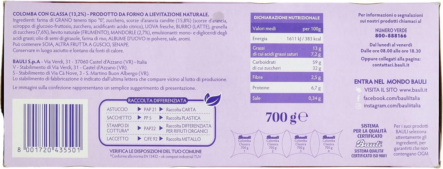 Bauli Colomba Classica, 700g