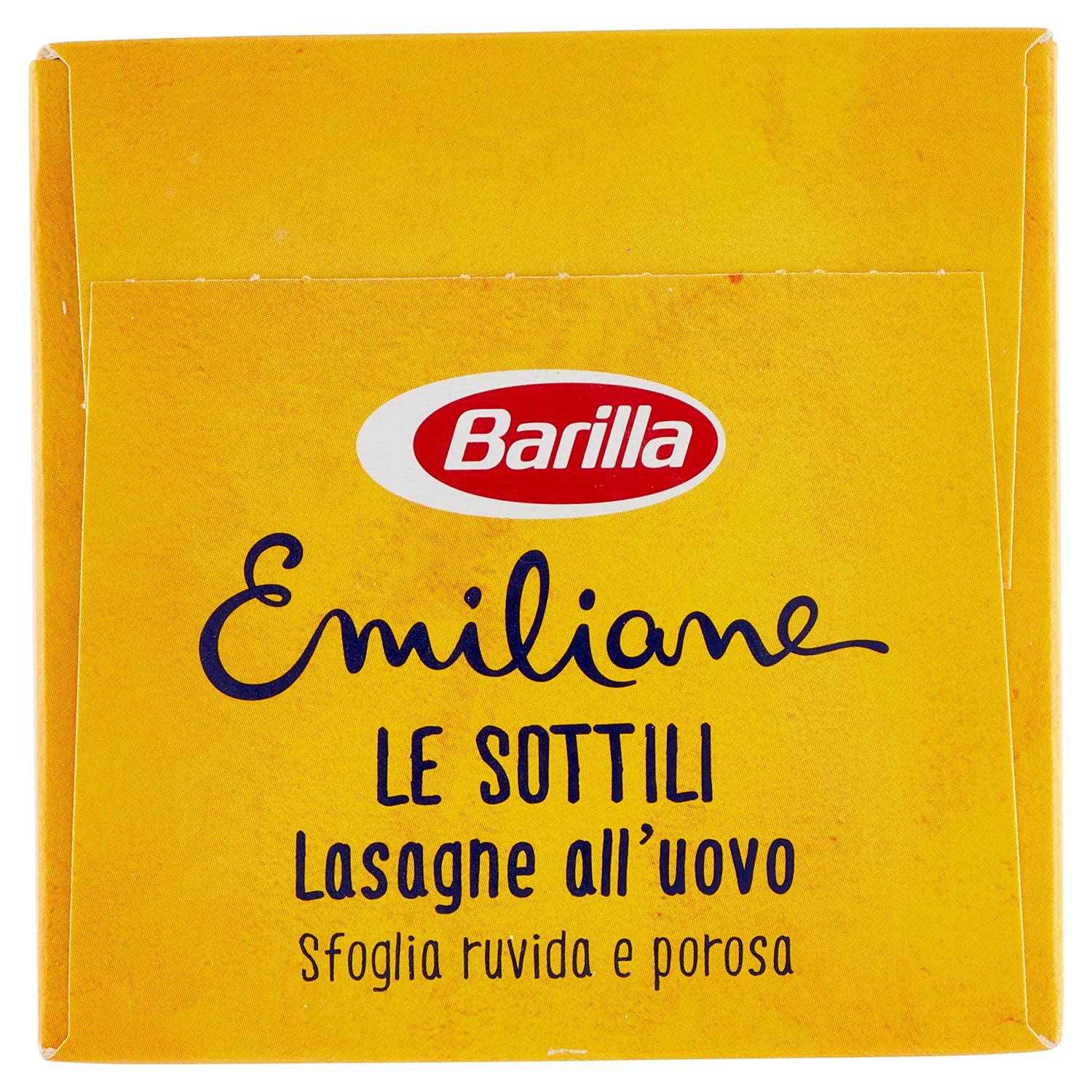 Barilla Emiliane Le Sottili Lasagne All' Uovo con Uova Fresche, Sfoglia Porosa e Delicata, 500 g