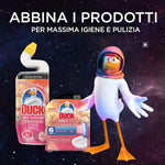 Duck Fresh Discs - Base per Dischi Gel Igienizzanti WC, Fragranza Pesca e Orchidea - Confezione da 1 Applicatore, 1 Tubo, 6 Dischetti