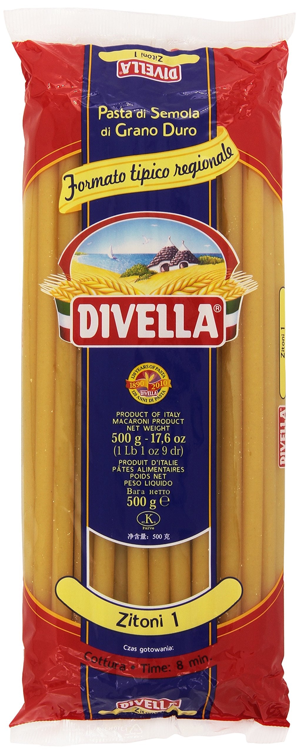 Divella Speciali 001 Zitoni Gr.500