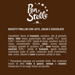 Pan di Stelle Biscotti Frollini con Cacao, Cioccolato e Latte Fresco Italiano, Colazione Ricca di Gusto, 350 g