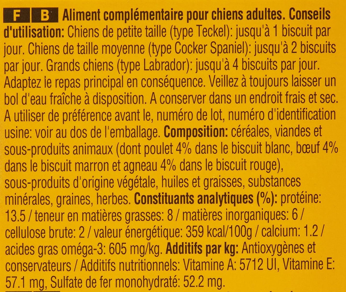 Pedigree Alimento per Cani Adulti - 500 gr