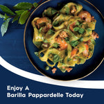 Barilla Pasta Le Emiliane Pappardelle all' Uovo, Pasta all' Uovo con 100% Uova Fresche Italiane, Sfoglia Ruvida e Corposa, Ideali con Ragù e Sughi Cremosi, 250 g