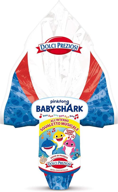 Uovo di Pasqua Cioccolato al latte 280 gr BABY SHARK