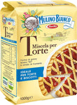 12 x Mulino Bianco 00 Farina Mix per Torte Biscotti e Pasticceria 1 kg