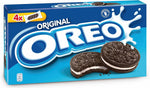 Oreo Original, Biscotti al Cacao Ripieni di Crema al Gusto Vaniglia, 176g (4 monoporzioni da 44g)