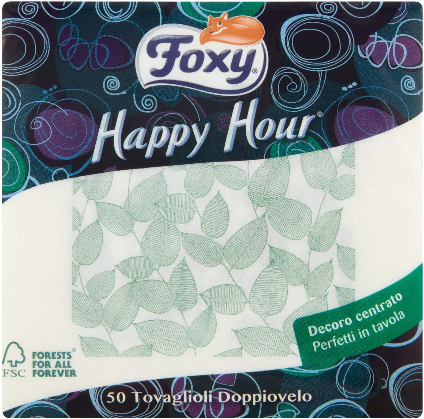 Foxy Tovaglioli 2Veli Happy Hour X50