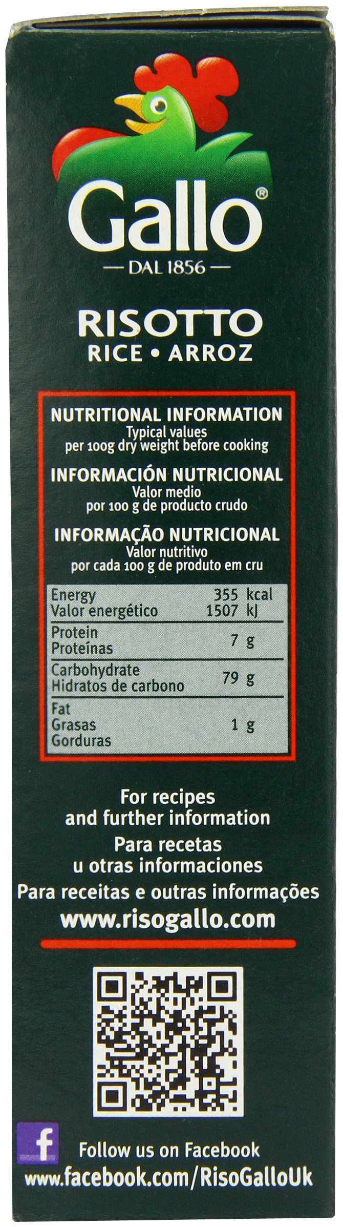 Riso Gallo Riso Arborio Risotto (500g) (Confezione da 6)
