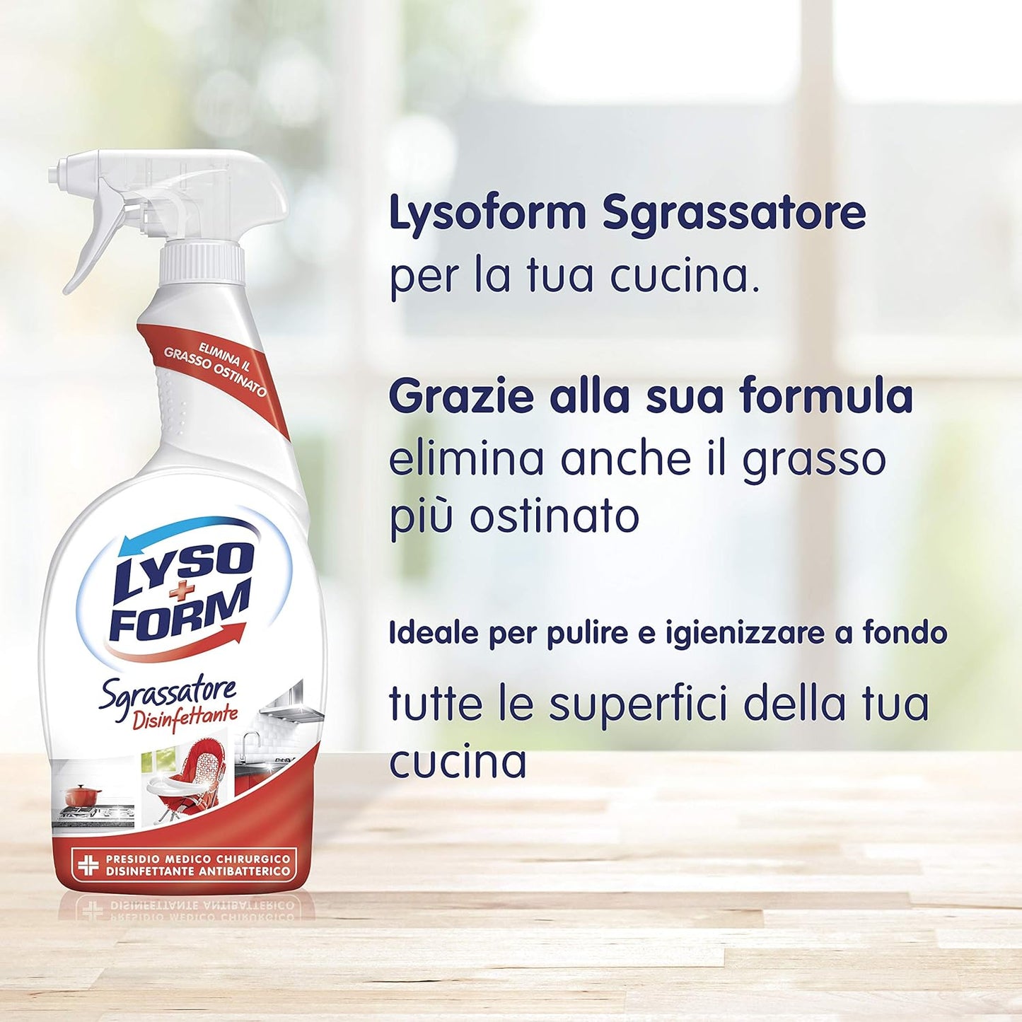 Lysoform Spray Azione Sgrassante 750ml