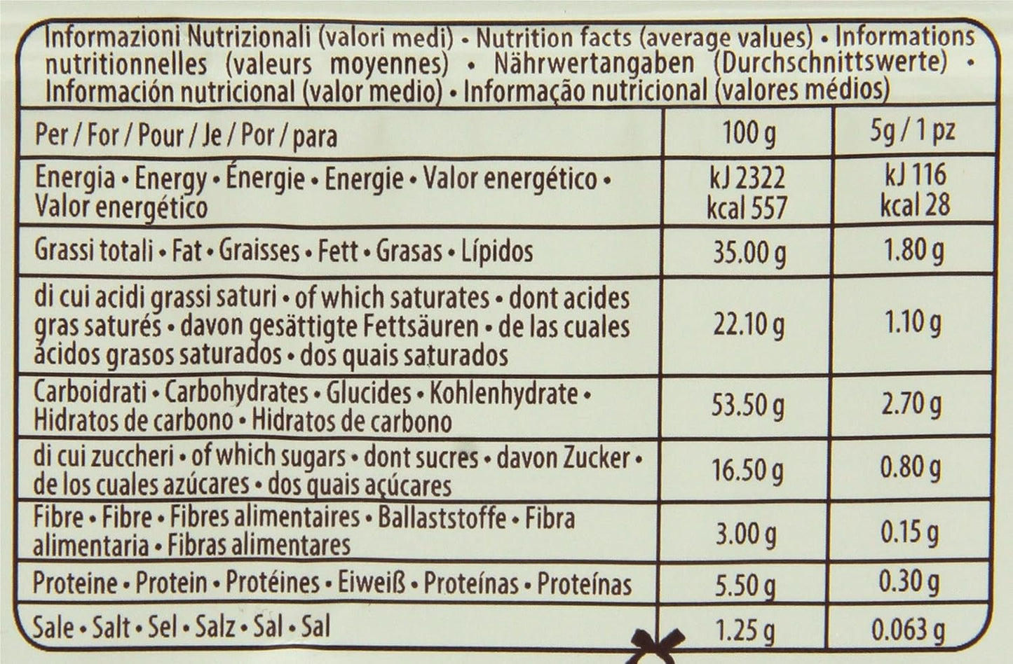 Vicenzi 85Gr Millef/Ciambelline Al Burro