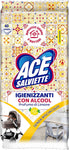 Ace Salviette Igienizzanti Azione Sgrassante, 40 Salviette