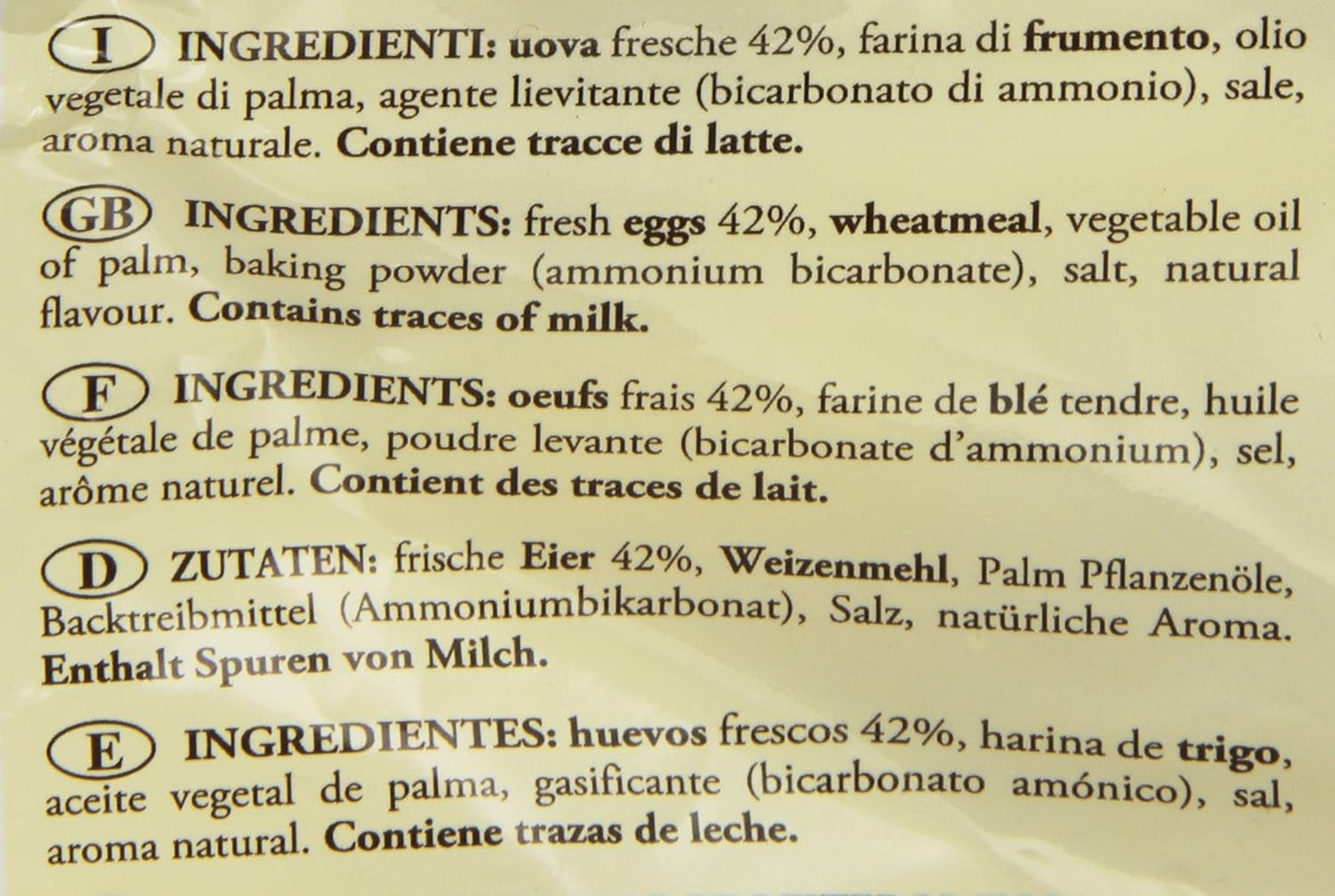 Cabrioni Bignè da Riempire, 200g