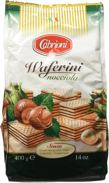 Cabrioni Wafer Nocciola Gr.400