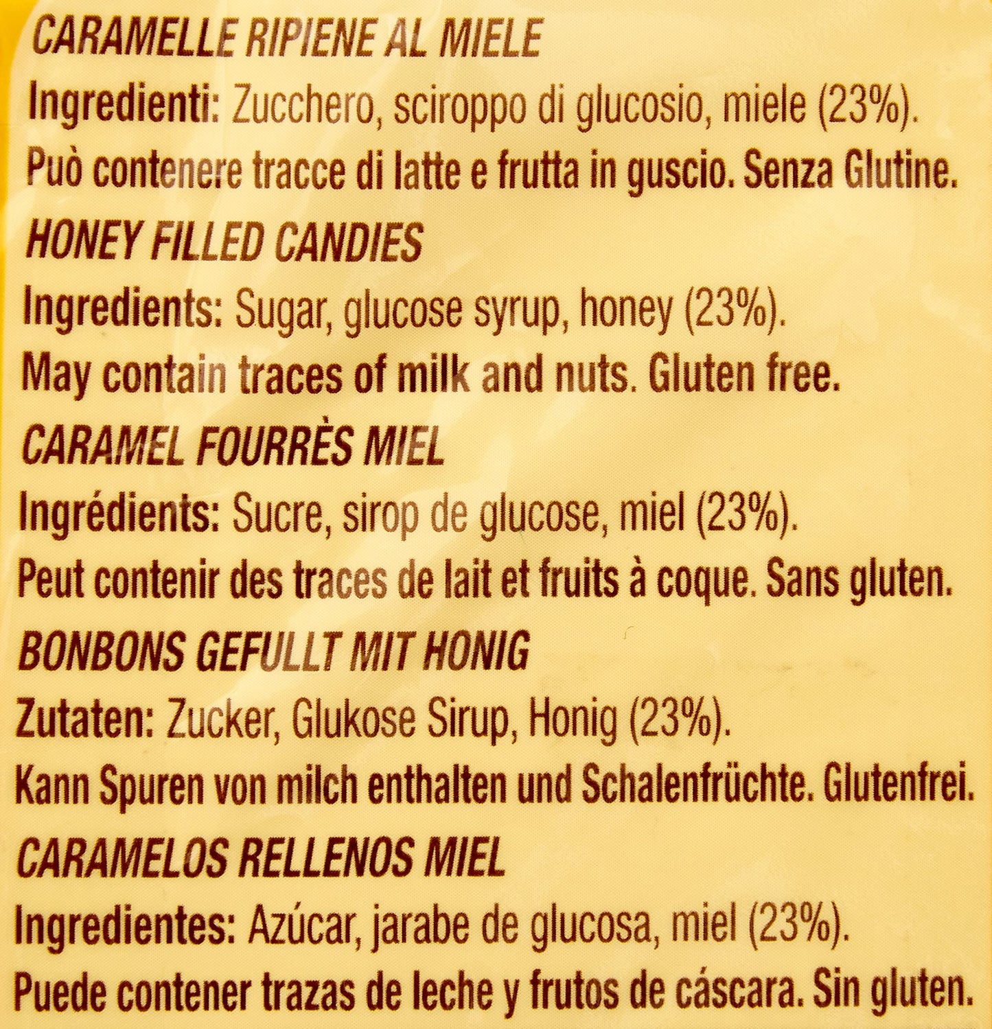 Ambrosoli Caramelle Classiche al Miele, 135g (Confezione da 2)