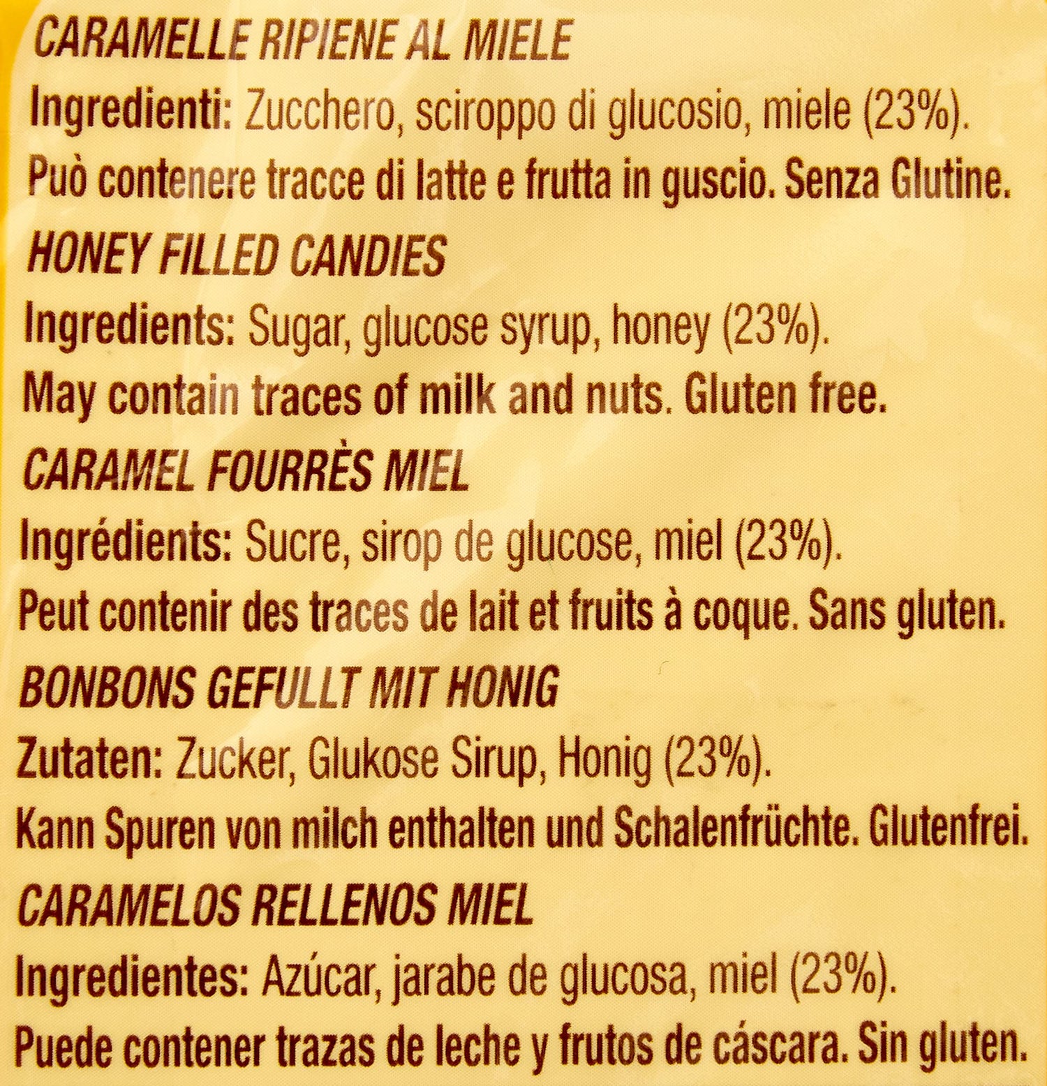 Ambrosoli Caramelle Classiche al Miele, 135g (Confezione da 2)