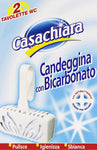 casachiaratabletas WC, Candeggina Con bicarbonato80g (Confezione da 2) – [Confezione da 12]