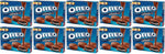 OREO MILK CHOC biscotto cacao con ripieno alla vaniglia ricoperto di cioccolato a latte 246 gr. - [Pack 10]