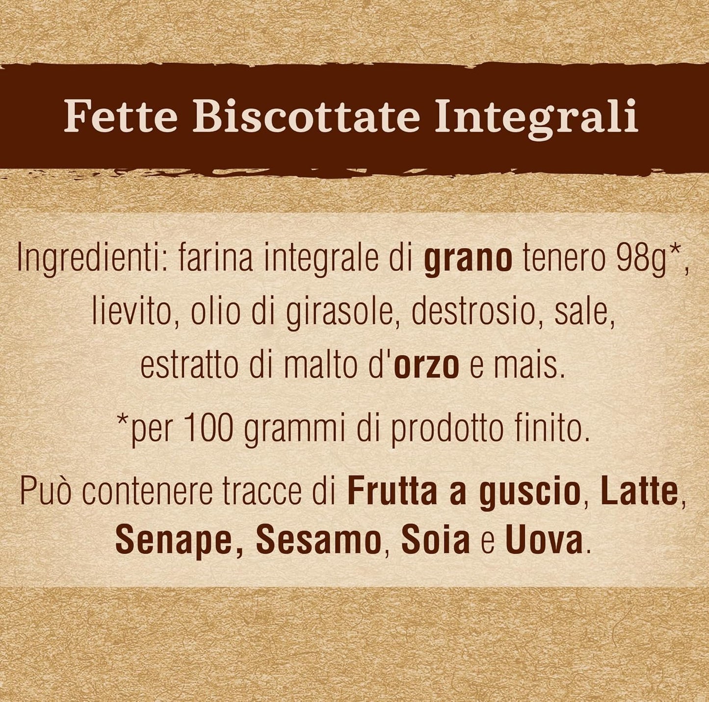 Mulino Bianco Fette Biscottate Integrali, Colazione Ricca di Fibre e Gusto, Senza Olio di Palma - 630 gr