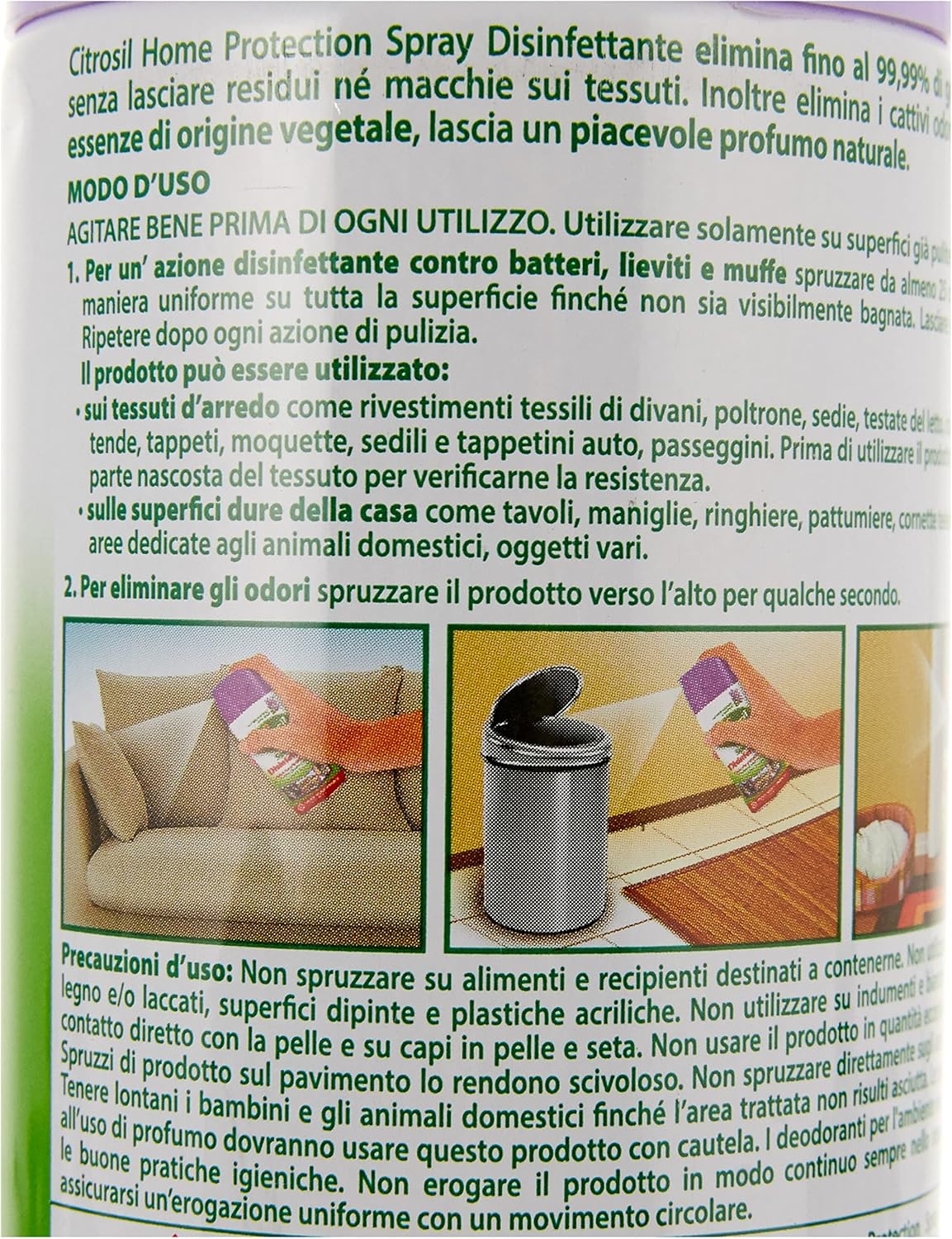 CITROSIL SPRAY DISINFETTANTE LAVANDA 300 ML