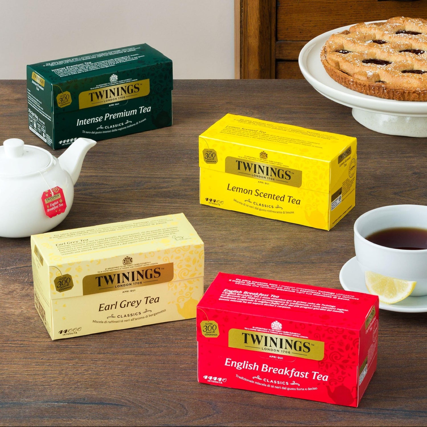 Twinings, English Breakfast Tea, Classics, Gusto Forte e Deciso, 25 Filtri