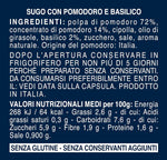 Barilla Sugo al Pomodoro e Basilico Salsa Pronta, Senza Glutine - 400 gr