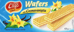 Elledi Wafers Vaniglia - 20 confezioni da 2 pezzi da 125 g [40 pezzi, 5 kg]