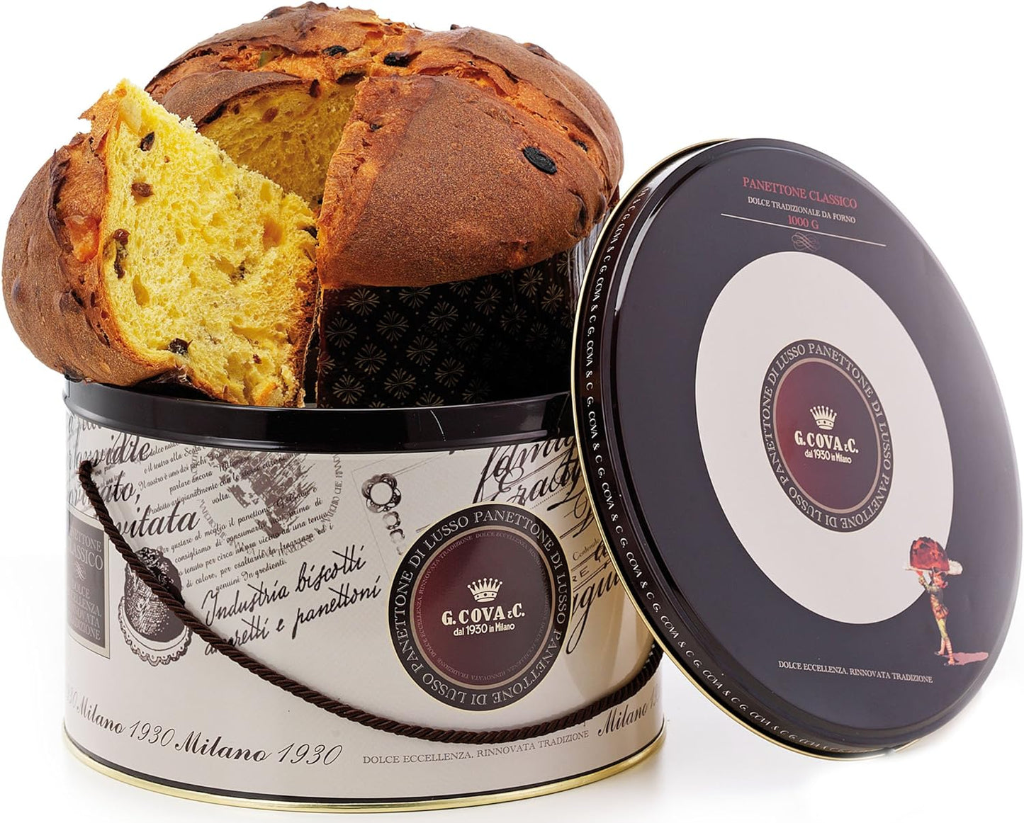 Cova Panettone Classico in scatola 1000 g