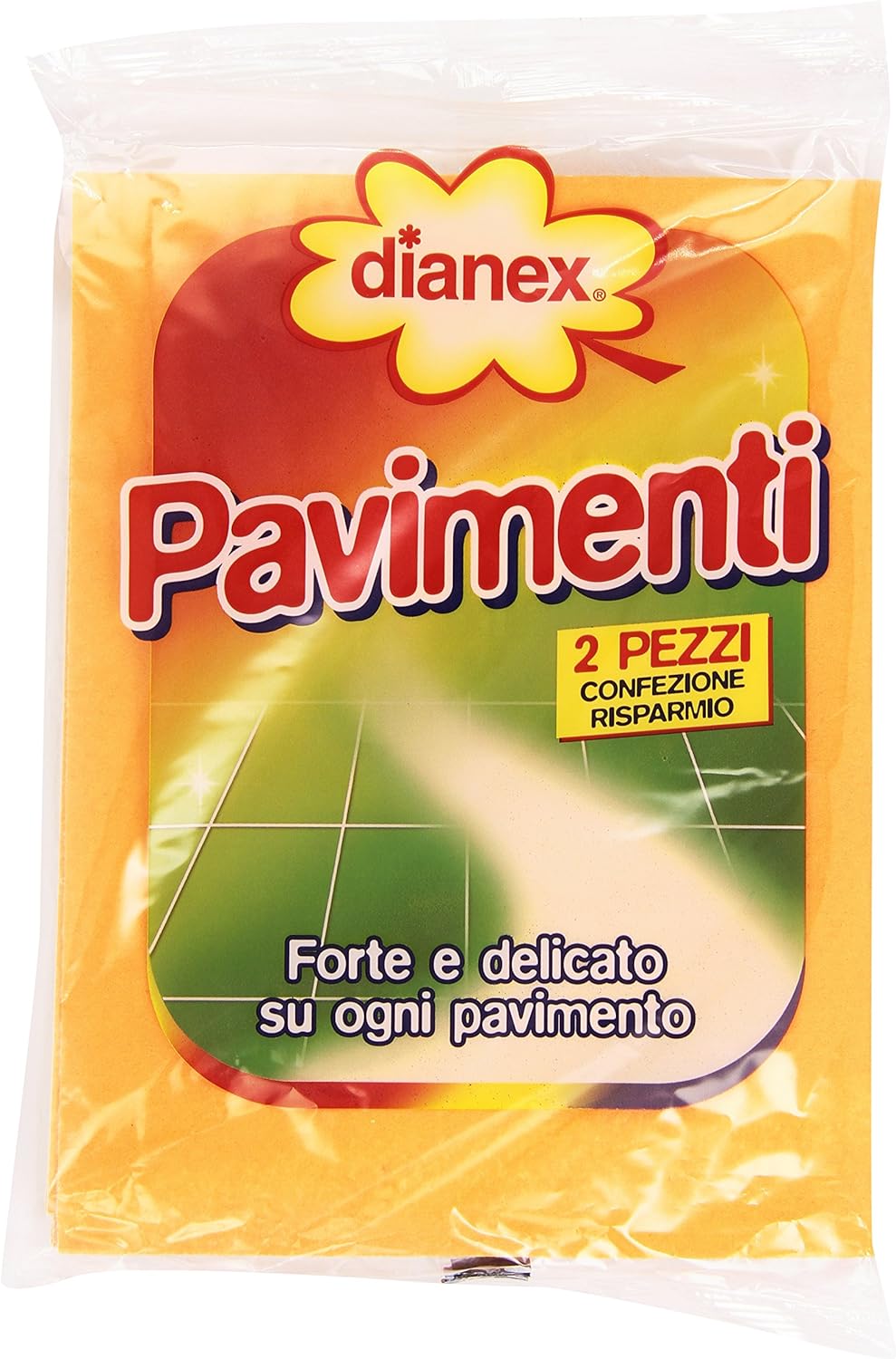 Dianex - Pavimenti, Panno Morbido Resistente - 2 pezzi