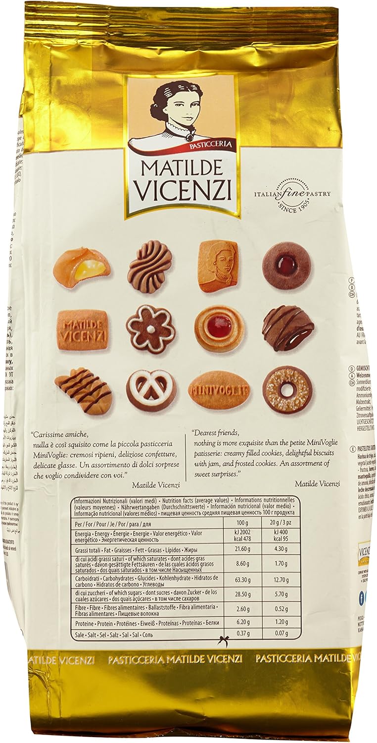 Vicenzi Biscotti MiniVoglie Assortiti - 300 gr