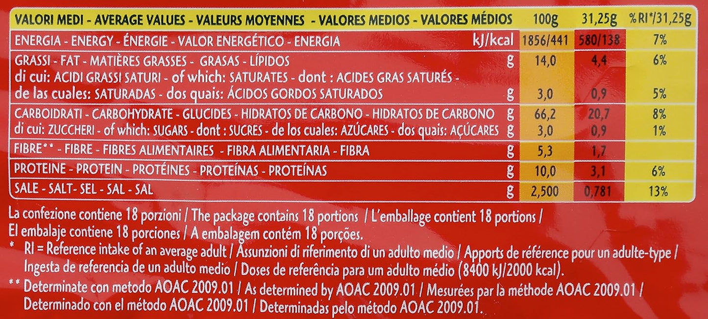 Gran Pavesi Cracker Salati I Classici, Senza Olio di Palma- 18 Pacchetti (560 g)