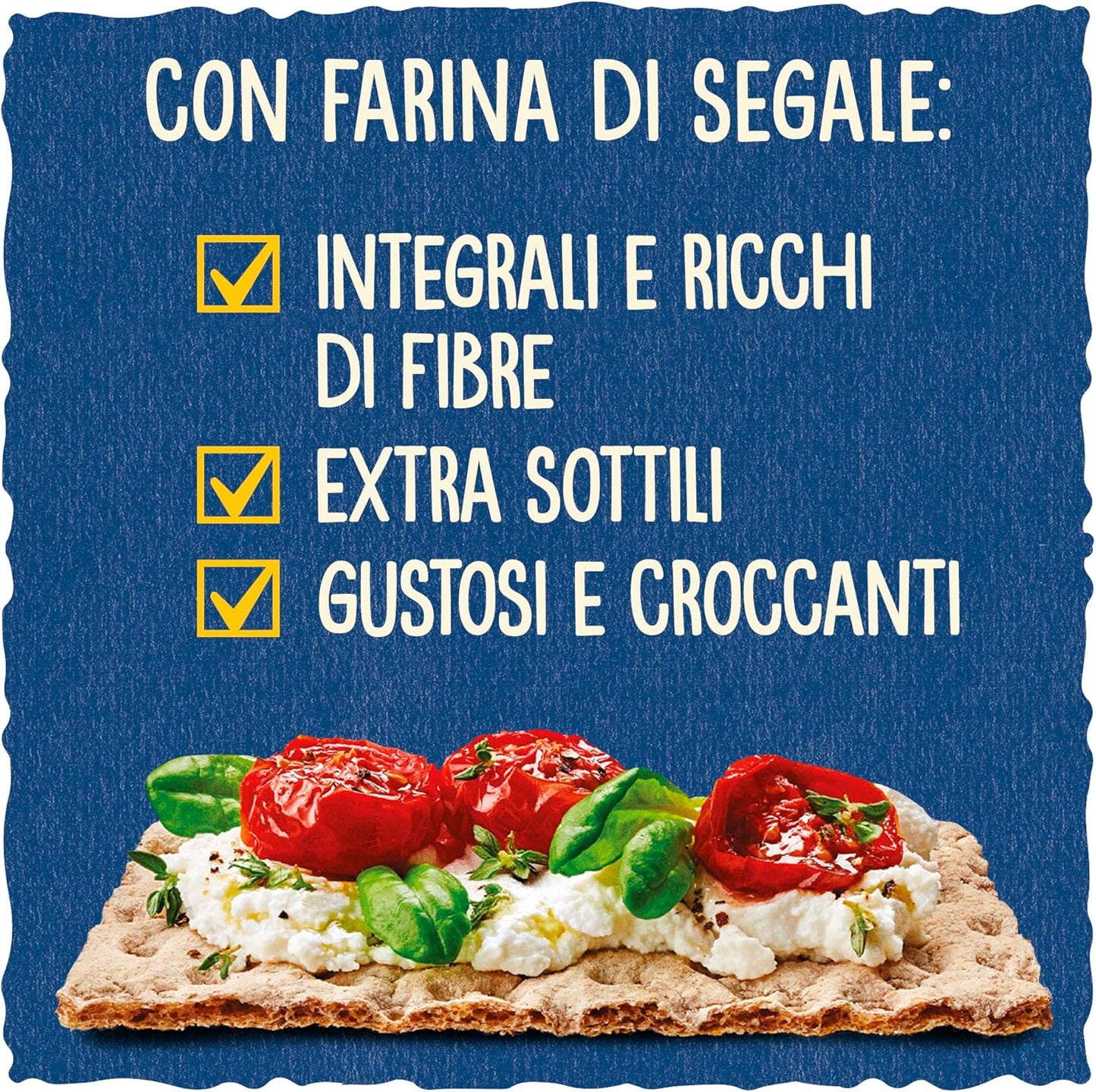 Wasa Integrale, Cracker Integrali e Ricchi di Fibre, 270 g, Extra-Sottili