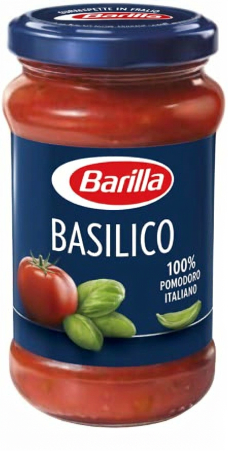 Barilla Basilico Sugo, Salsa di Pomodoro con Basilico, 400g
