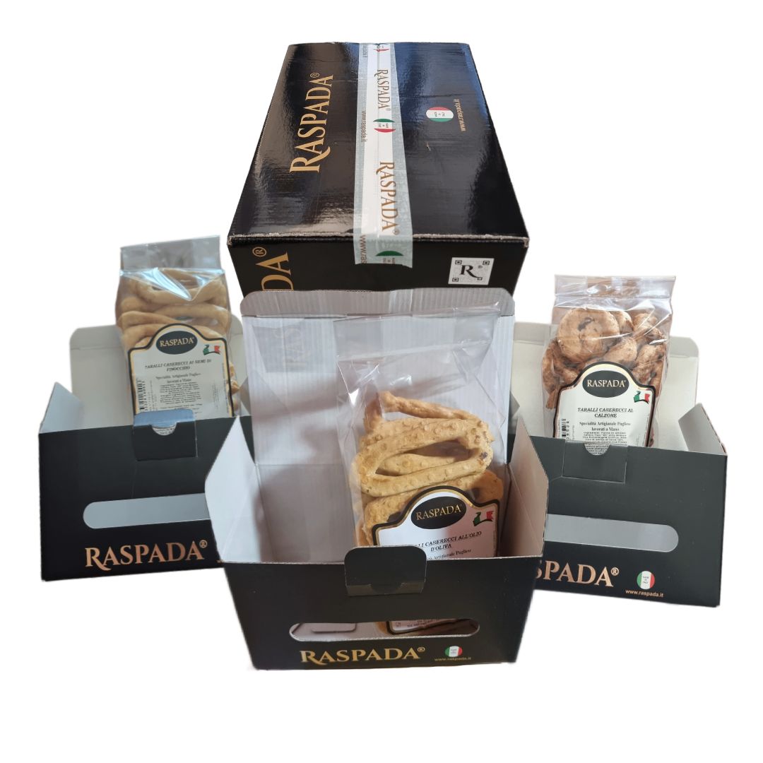 Raspada Taralli Artigianali Made in Puglia 1 conf. 380gr