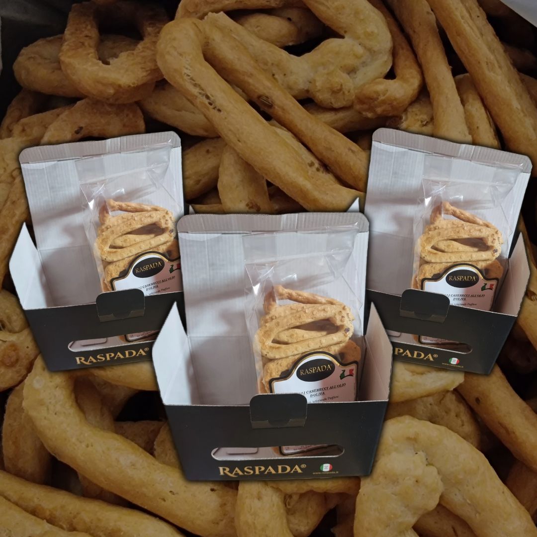 Taralli all’olio D'Oliva Raspada KIT da 3