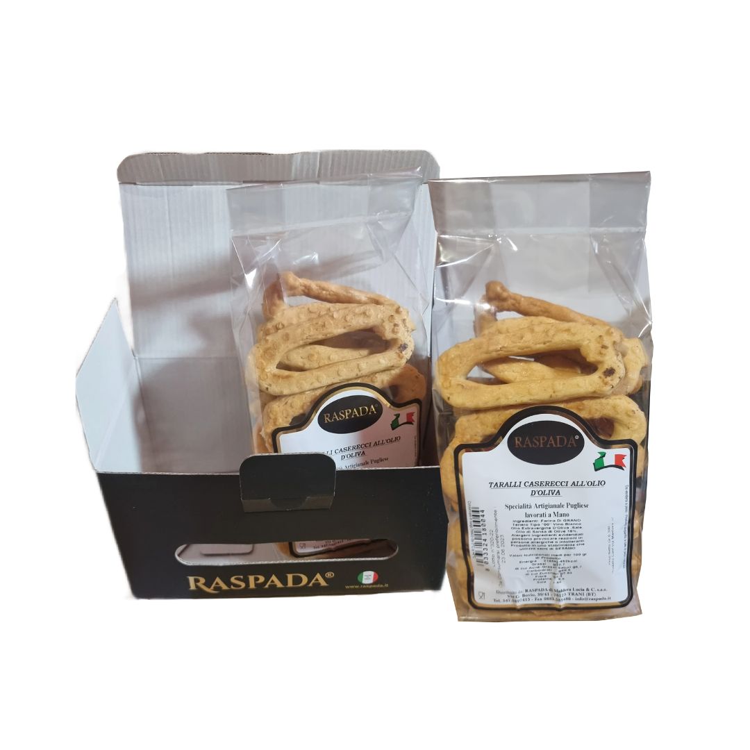 Raspada Taralli Artigianali Gusto Misti Kit da 3