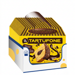 Motta Il Tartufone 750 g, Dolce Lievitato con Crema Gianduia, Copertura di Cioccolato Fondente e Granella – Variazioni 4/8/12 Pezzi (8 PEZZI)